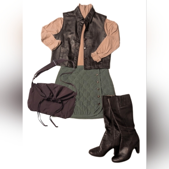 Madewell Dresses & Skirts - Madwell quilted skirt